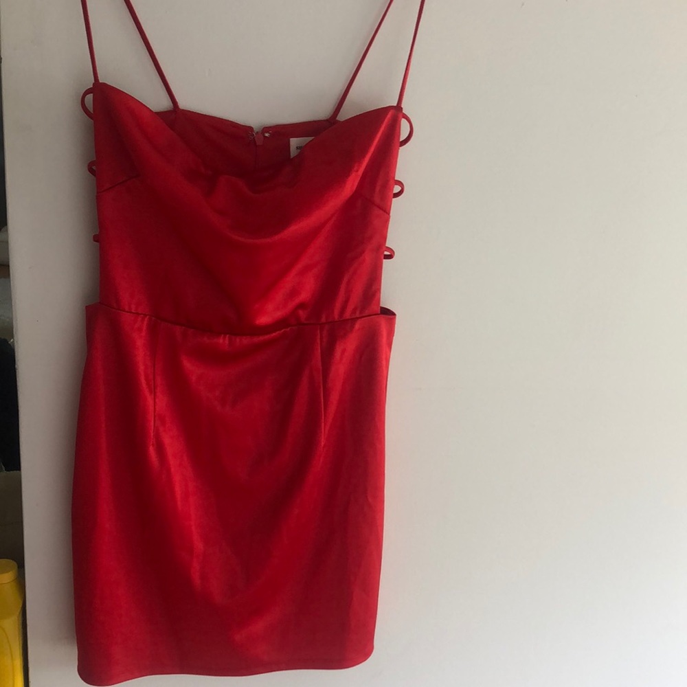 Red dress